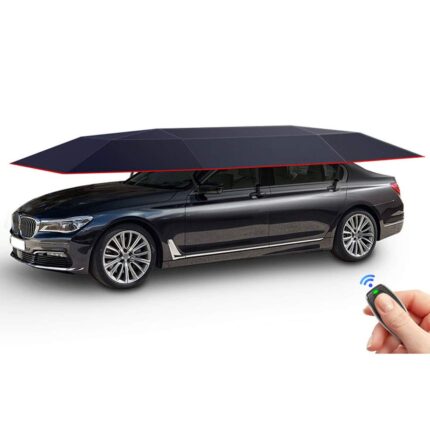 Semi-automatic Outdoor Car Vehicle Tent Umbrella Sunshade Roof Cover Anti-UV Kit Car Umbrella Sun Shade